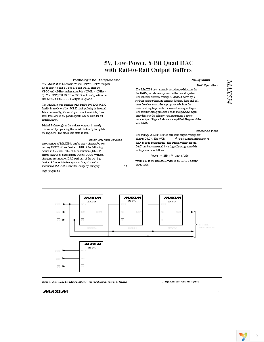 MAX534BCEE+ Page 11