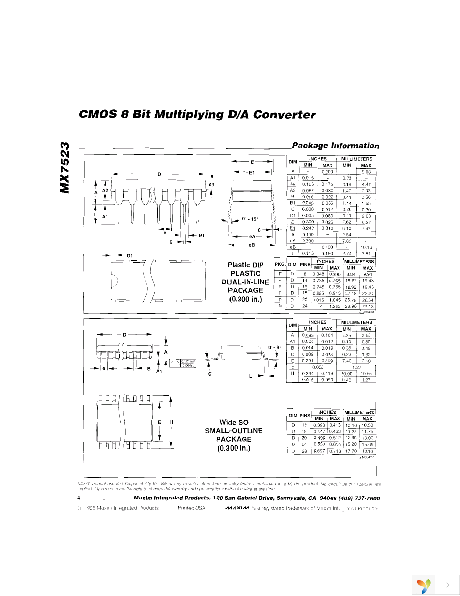 MX7523JCWE+ Page 4