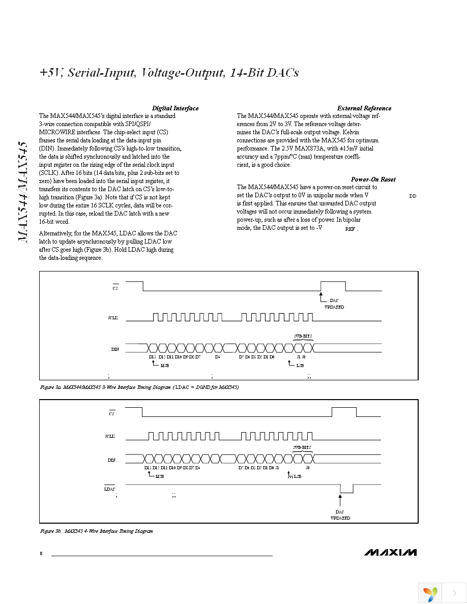 MAX544BCSA+ Page 8