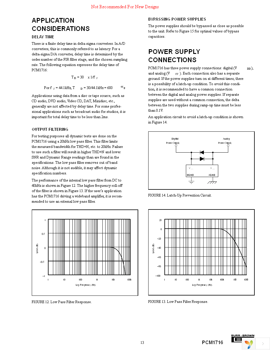 PCM1716E Page 13