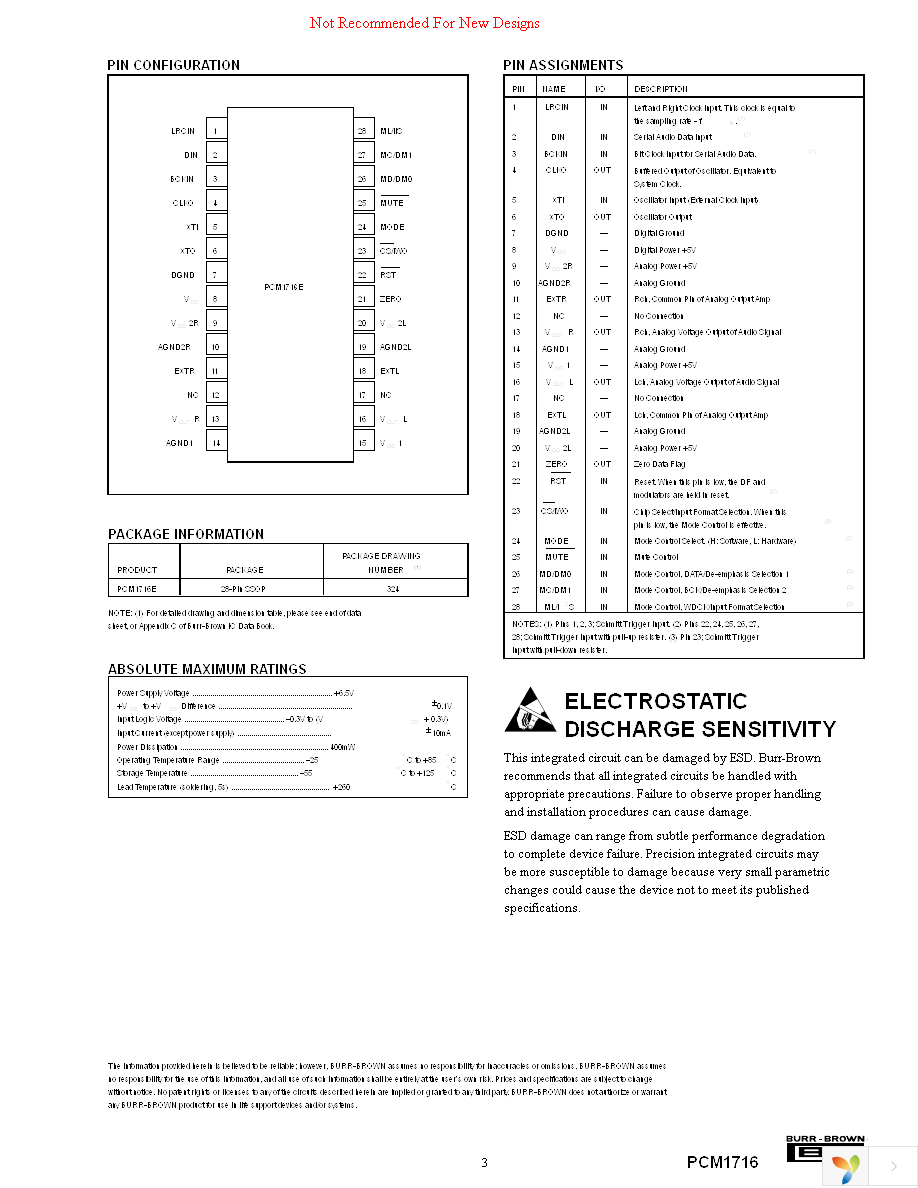 PCM1716E Page 3