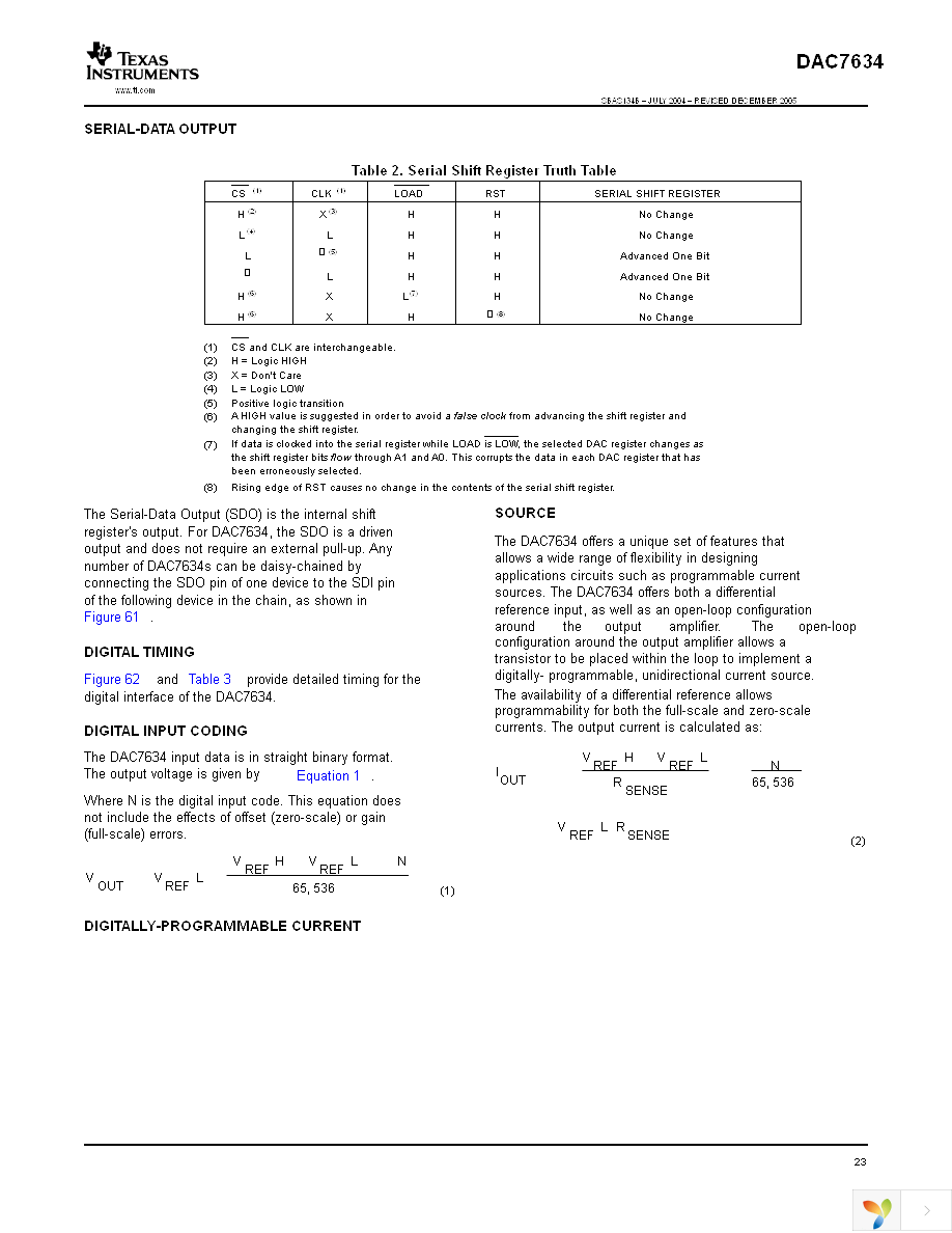 DAC7634E Page 23