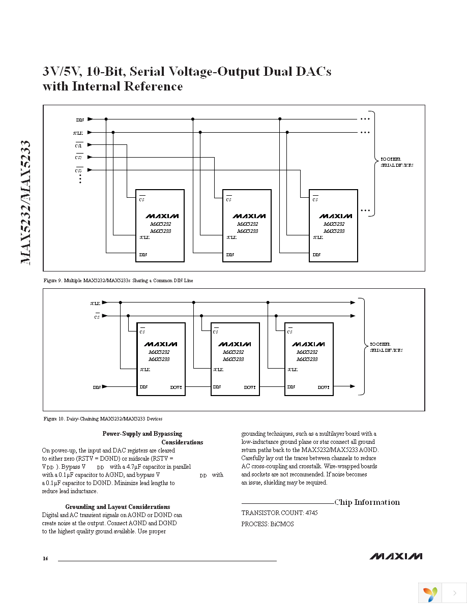 MAX5233EEE+ Page 16