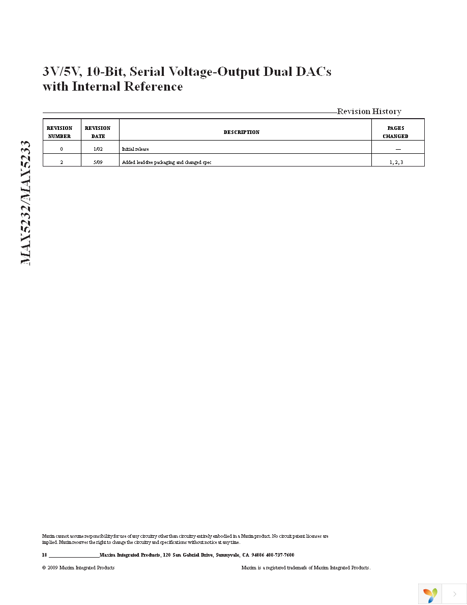 MAX5233EEE+ Page 18