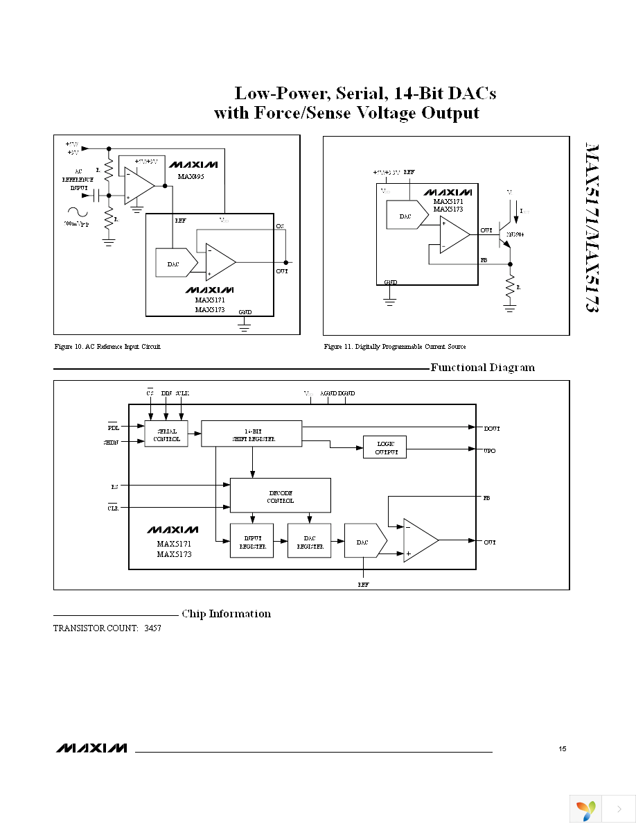 MAX5173AEEE+ Page 15