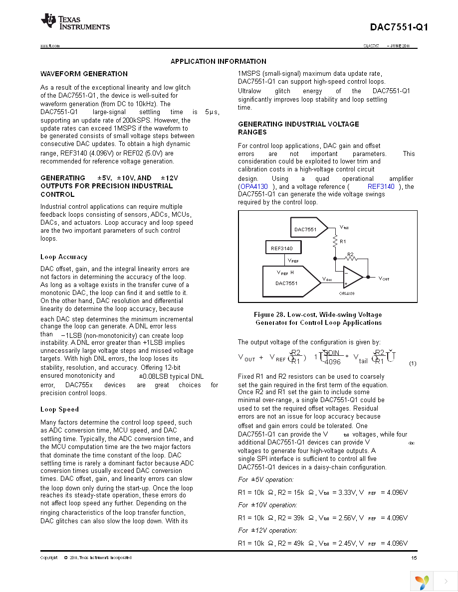 DAC7551TDRNRQ1 Page 15