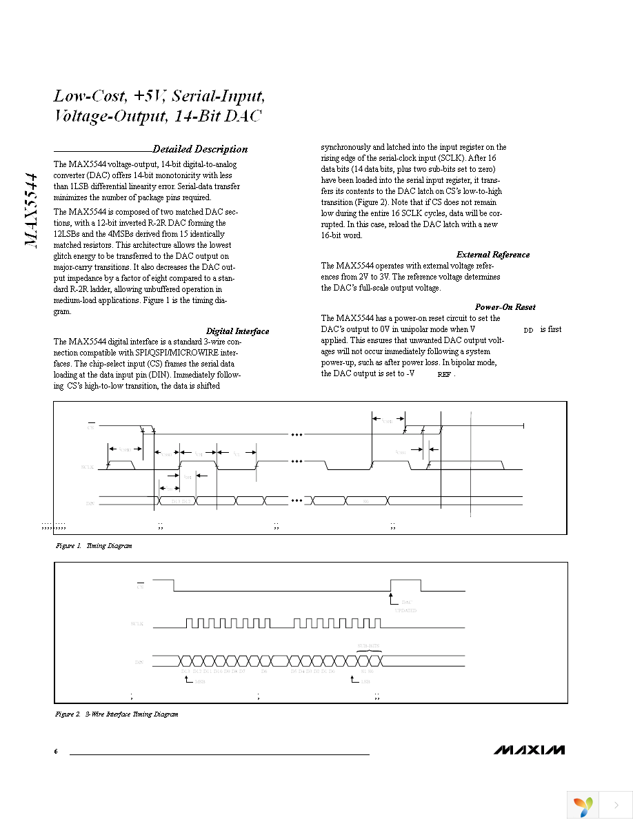 MAX5544CSA+ Page 6