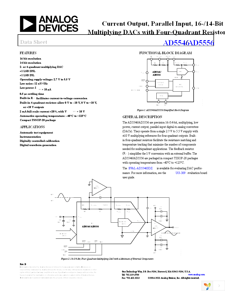 AD5556CRUZ Page 1