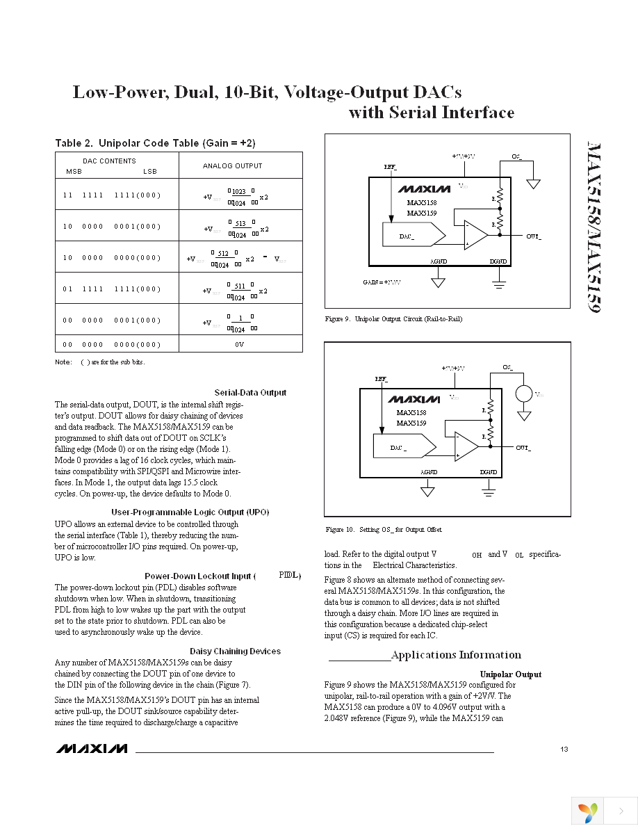 MAX5158EEE+ Page 13