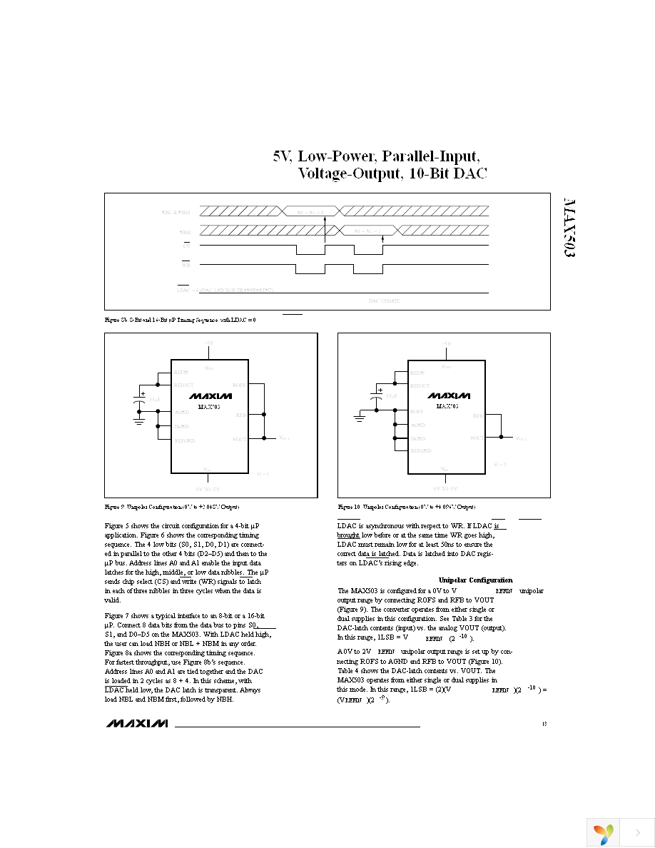 MAX503CAG+ Page 13