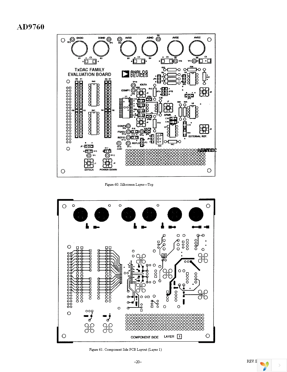 AD9760ARZ Page 20