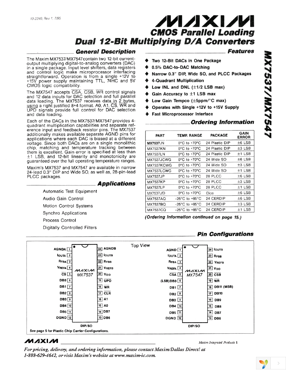 MX7537JCWG+ Page 1