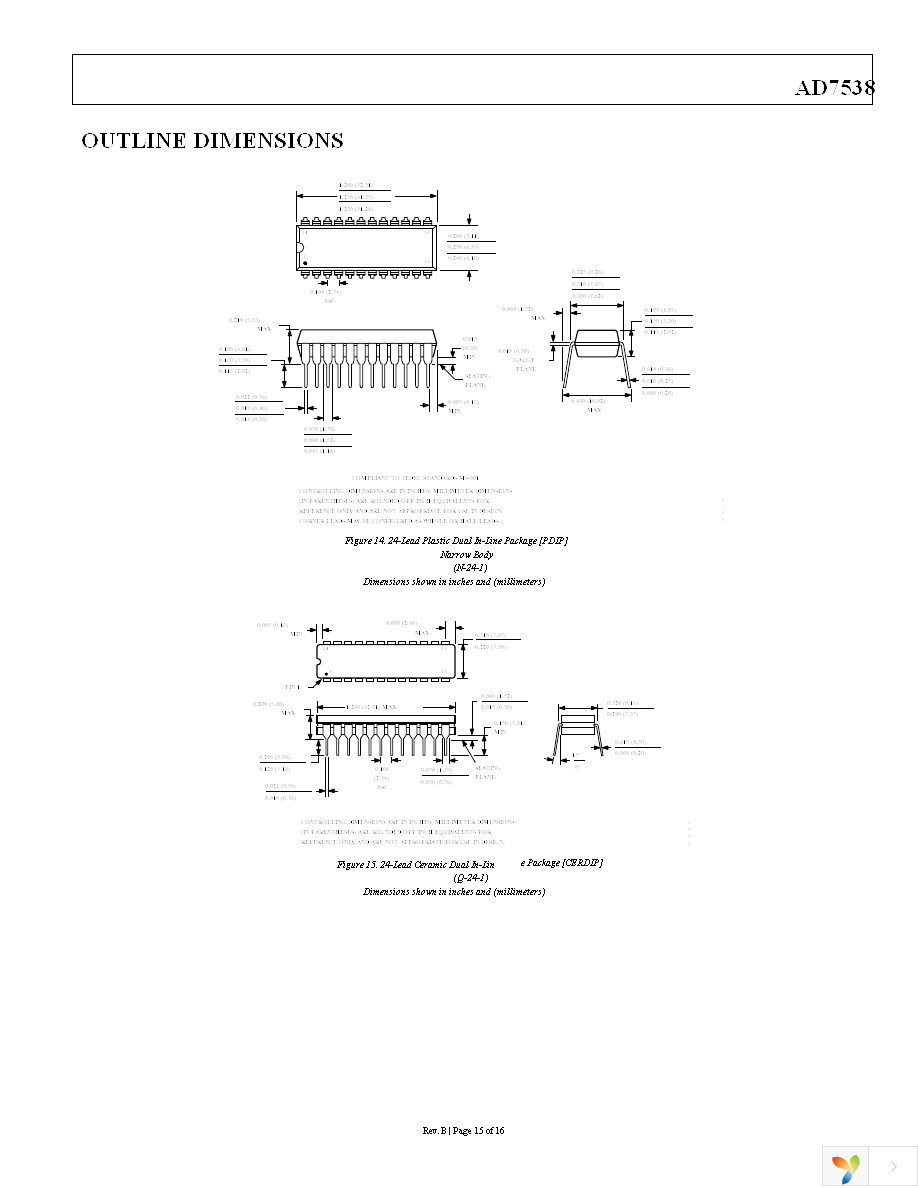 AD7538JRZ Page 15