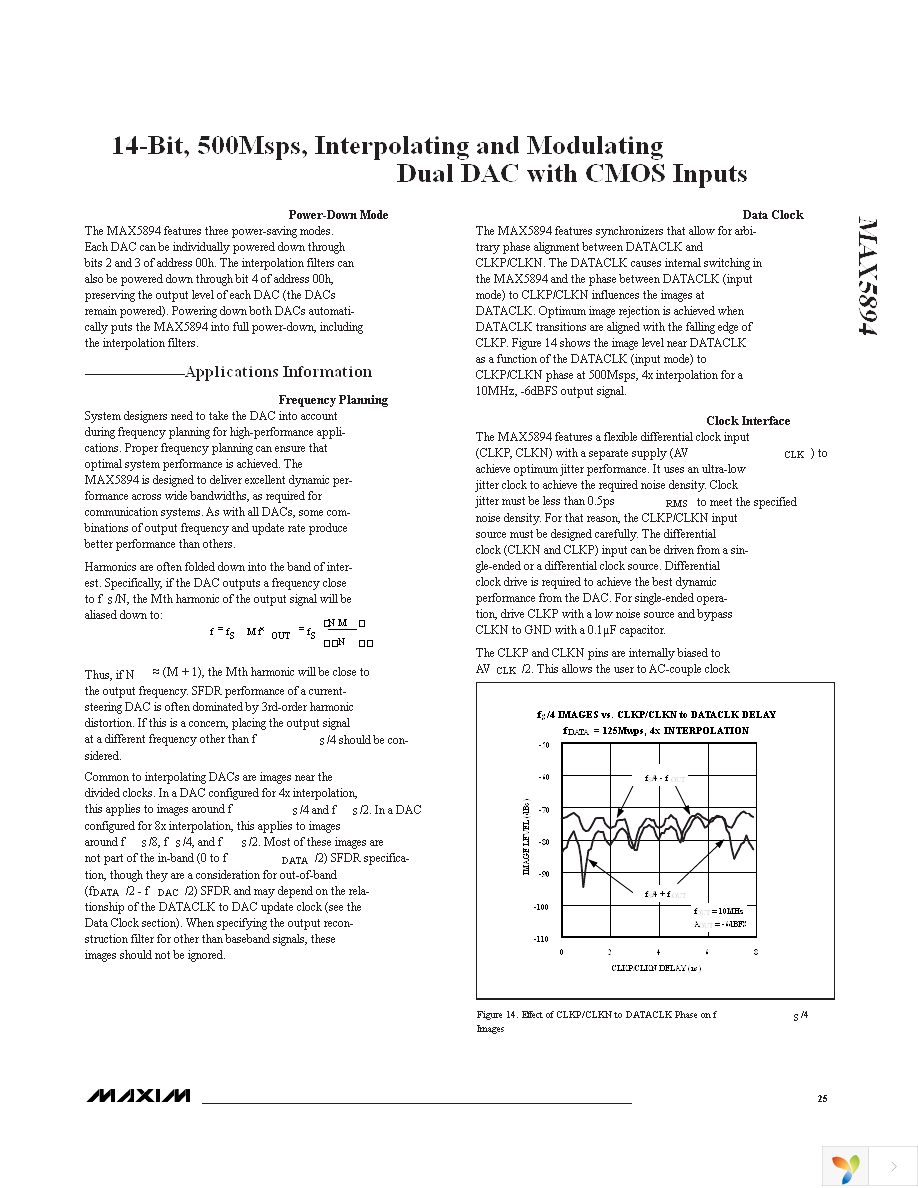 MAX5894EGK+D Page 25