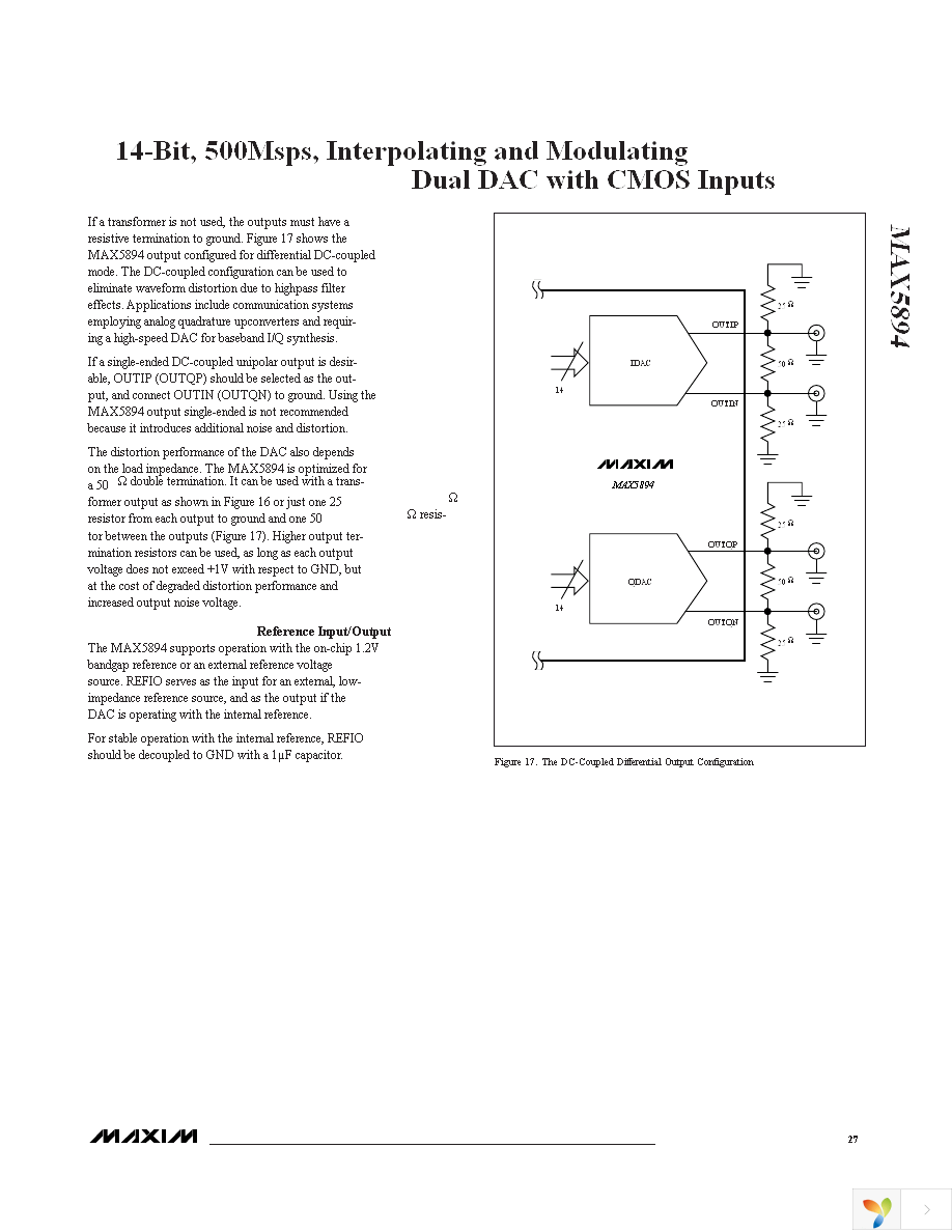 MAX5894EGK+D Page 27