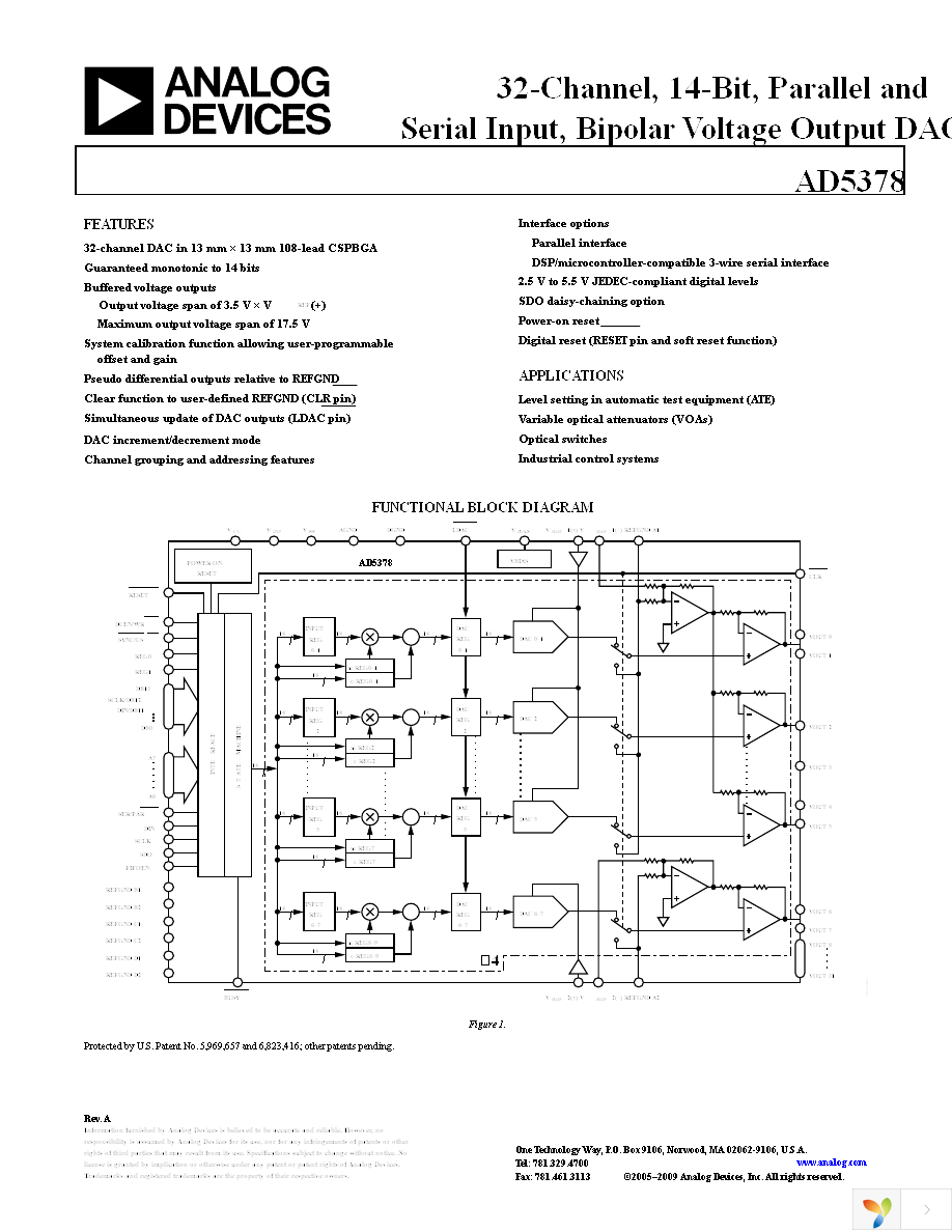 AD5378ABCZ Page 1