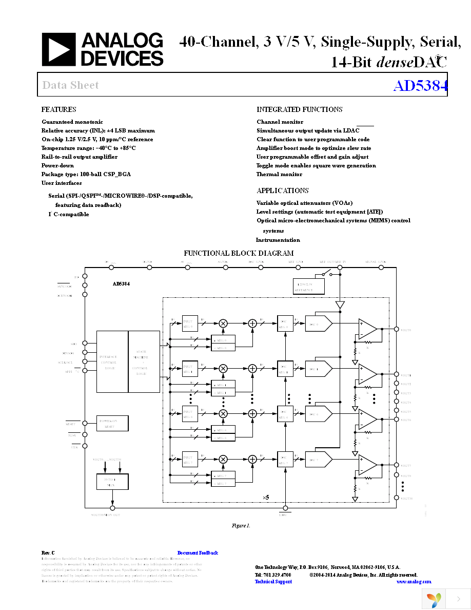 AD5384BBCZ-5 Page 1