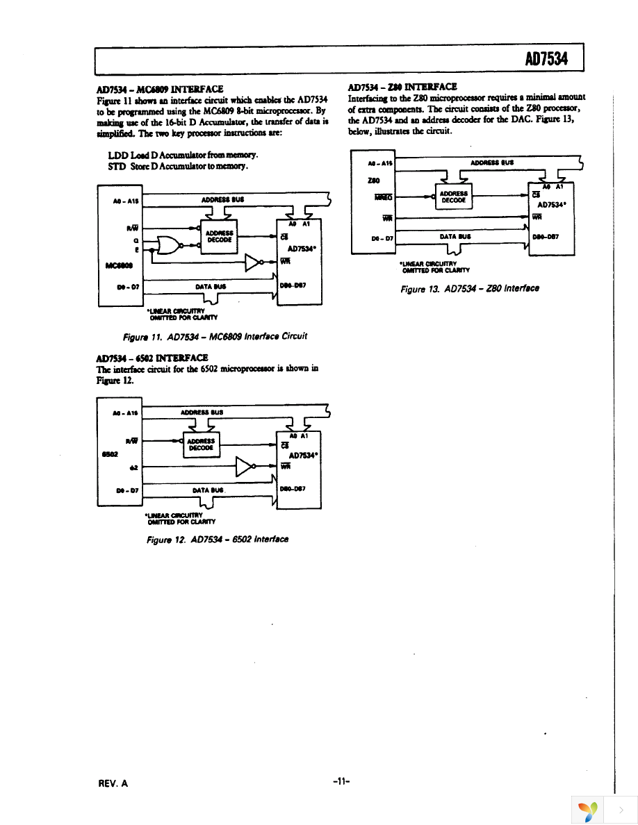 AD7534JNZ Page 11