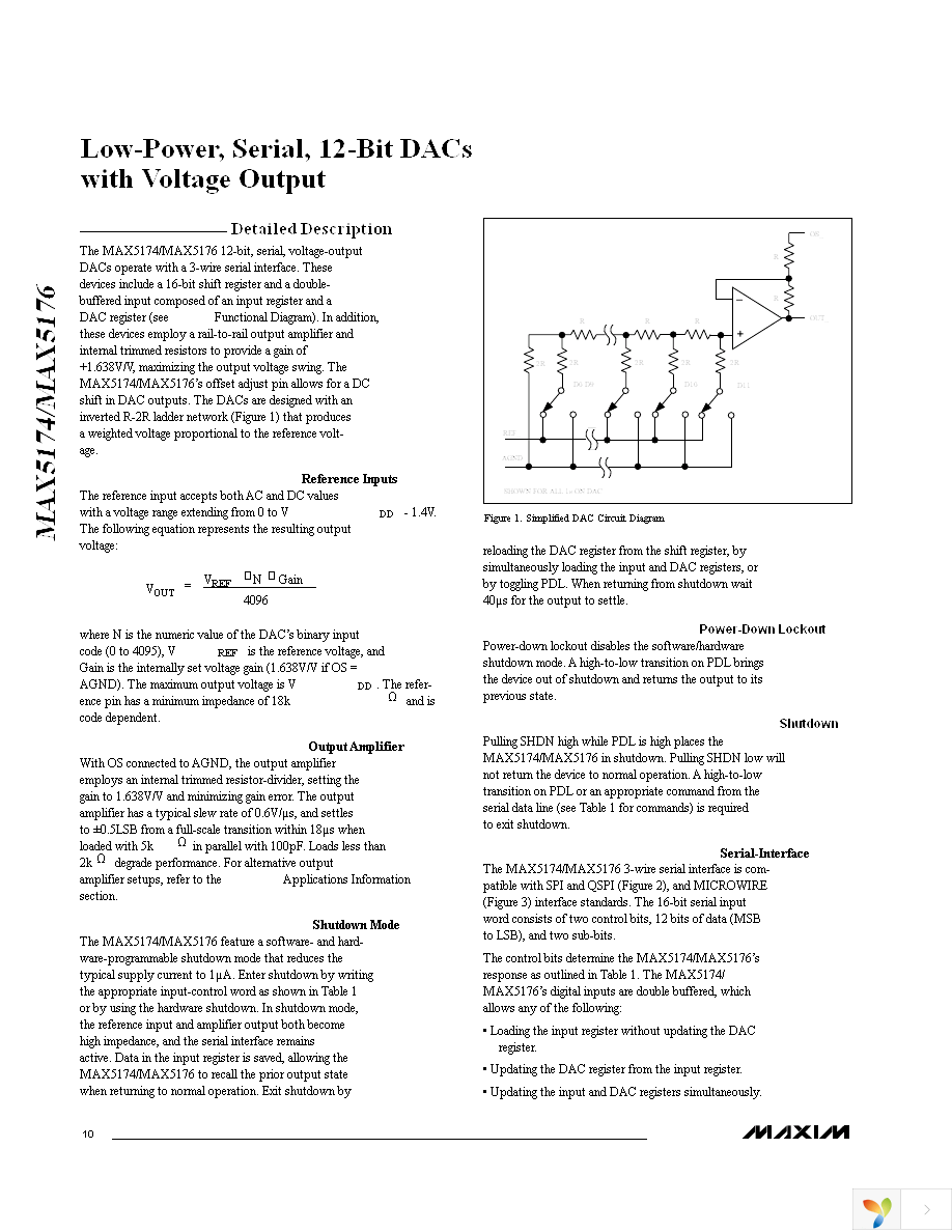 MAX5176AEEE+ Page 10