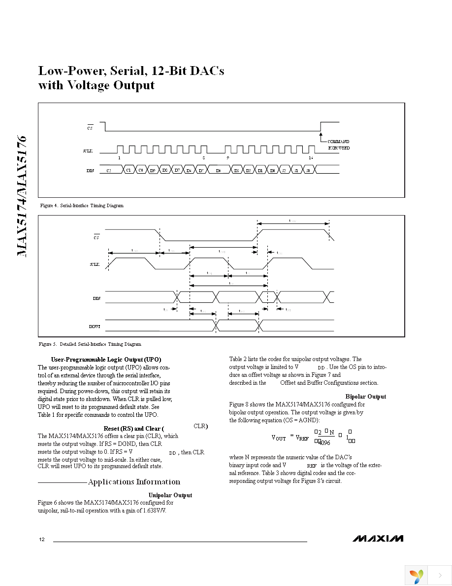 MAX5176AEEE+ Page 12