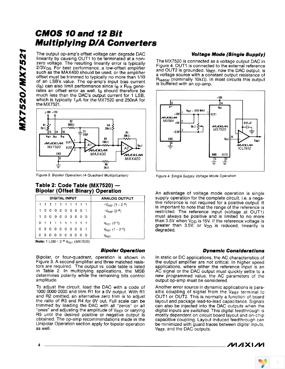 MX7521JCWN+T Page 4