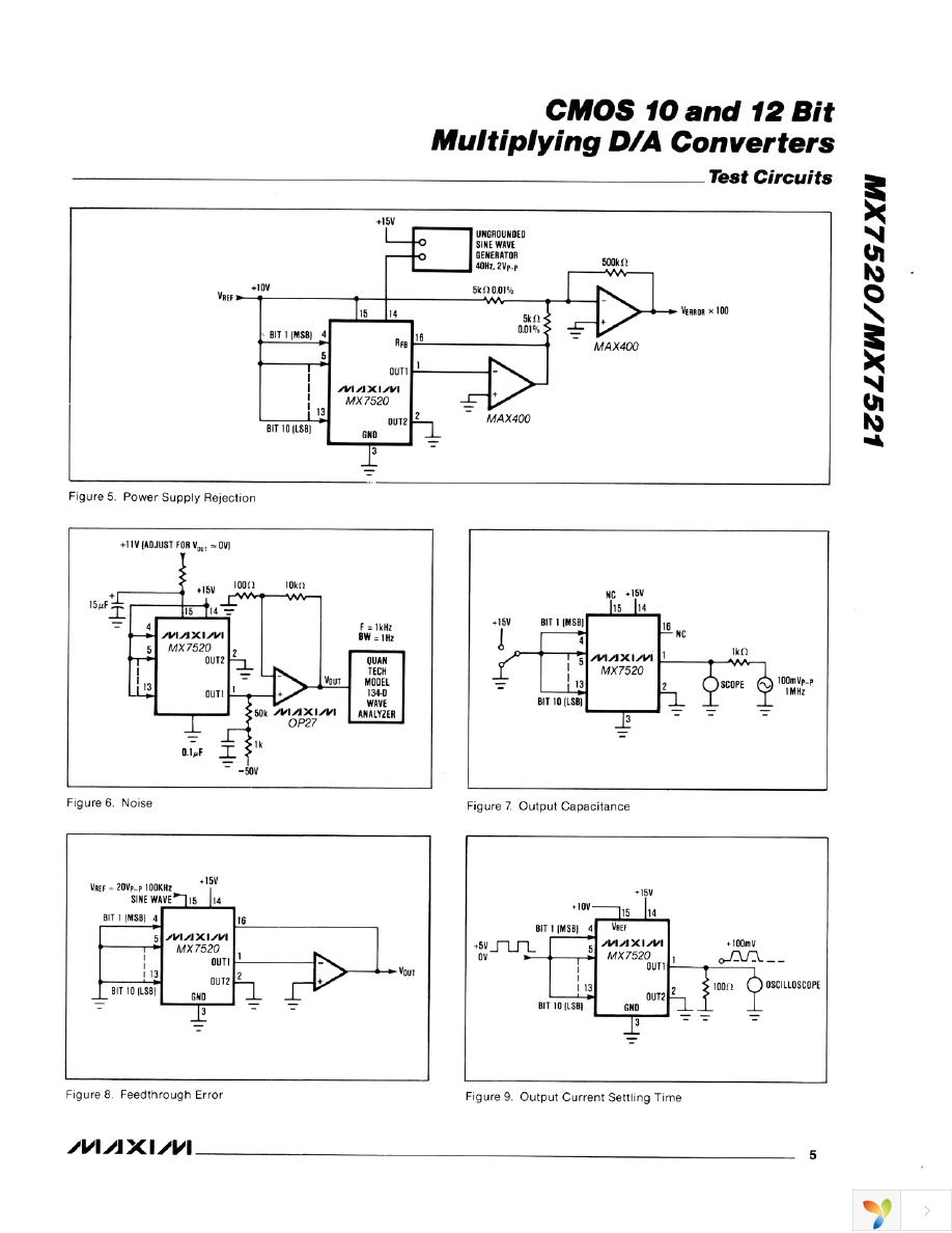 MX7521JCWN+T Page 5