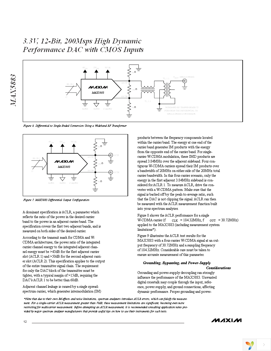 MAX5883EGM+TD Page 12