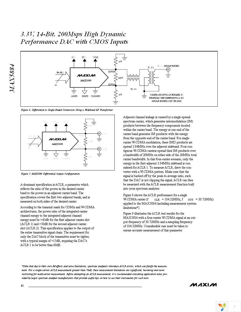 MAX5884EGM+TD Page 12