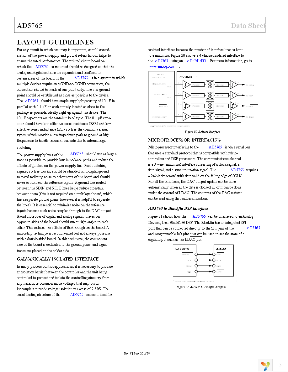 AD5765BSUZ-REEL7 Page 26