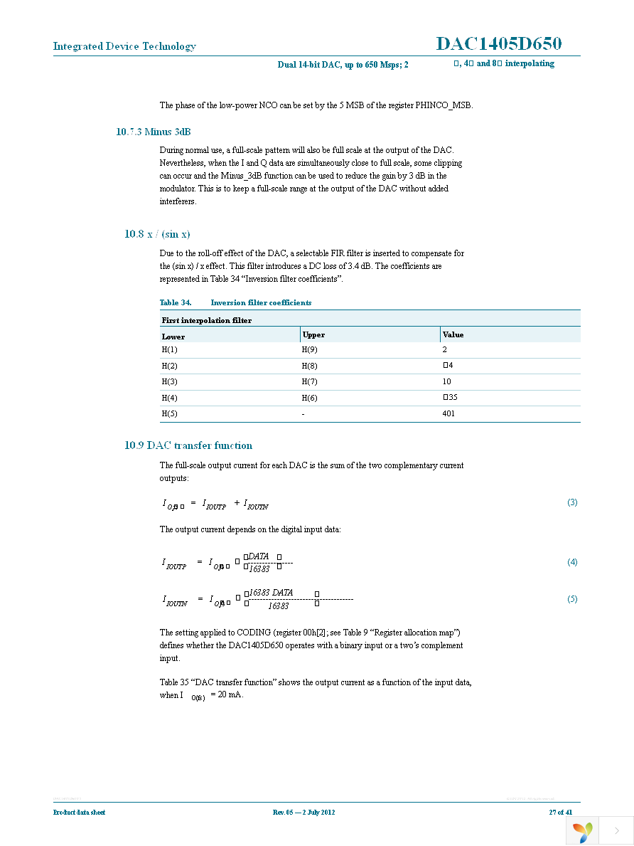 DAC1405D650HW-C18 Page 27