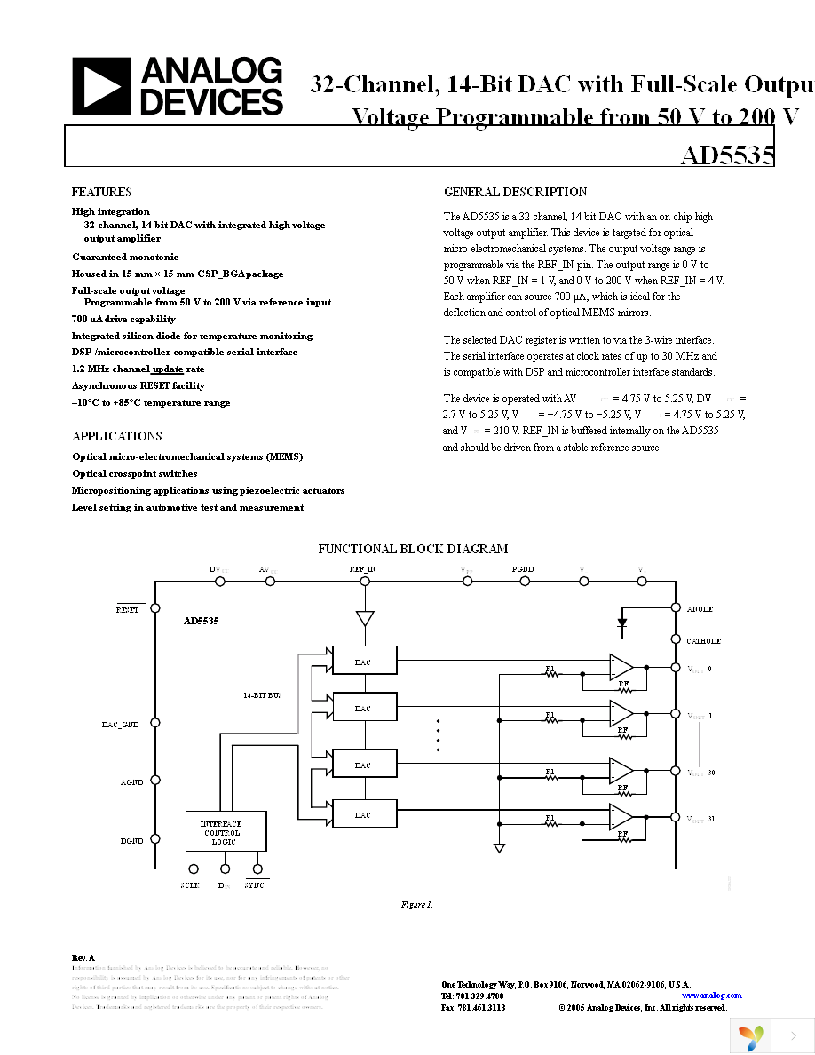 AD5535ABCZ Page 1