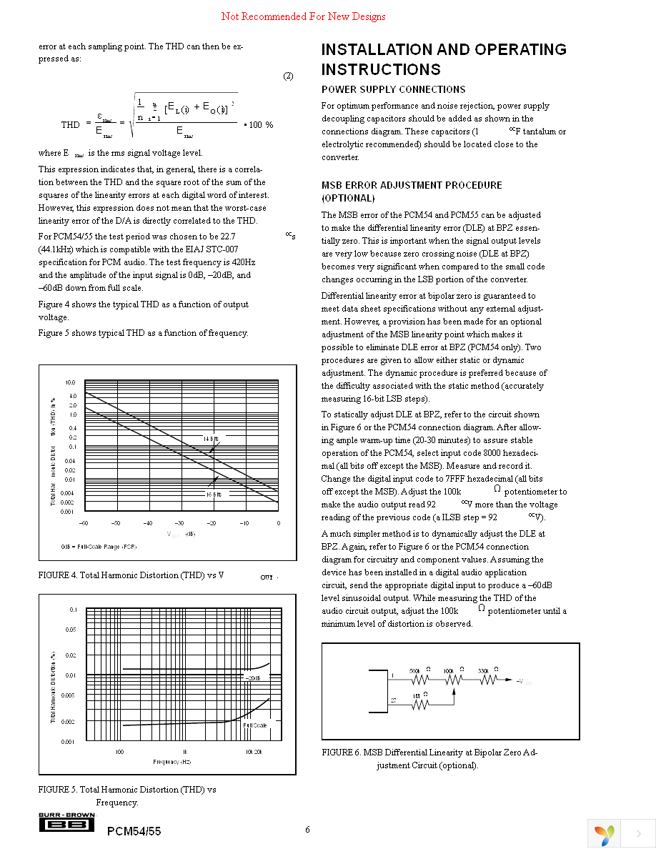 PCM54HP Page 6