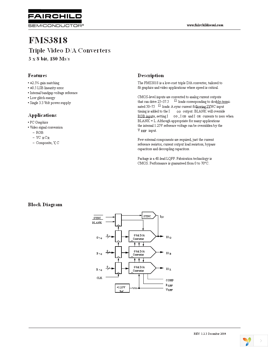 FMS3818KRC Page 1