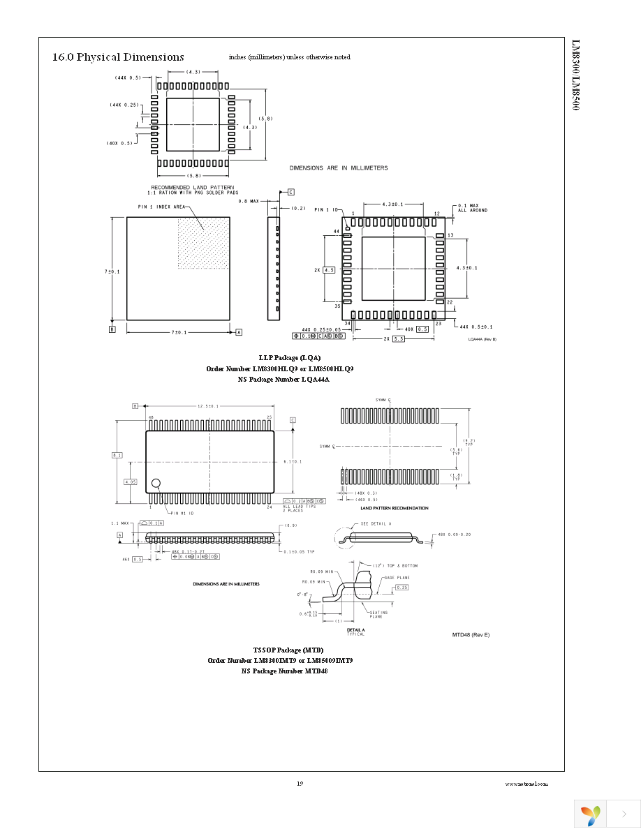 LM8300HLQ9 Page 19