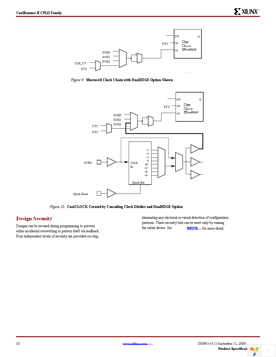 XC2C64A-7VQG44I Page 10