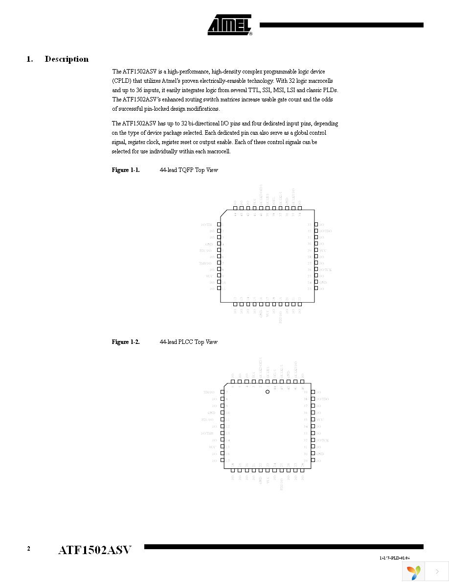 ATF1502ASV-15AU44 Page 2