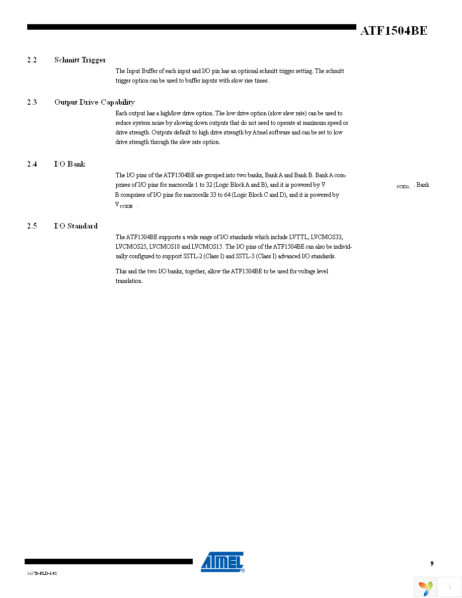 ATF1504BE-5AX44 Page 9