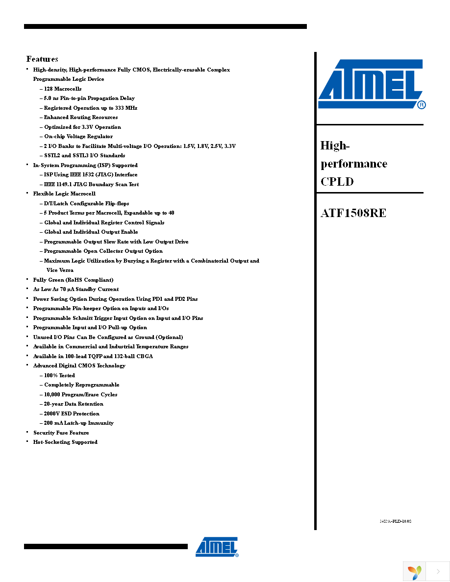 ATF1508RE-5AX100 Page 1