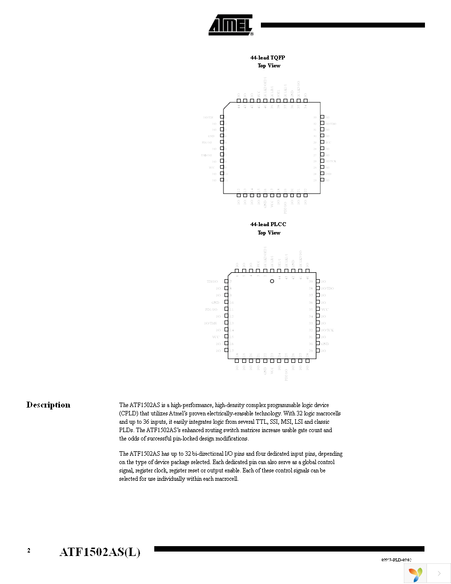 ATF1502AS-10AC44 Page 2