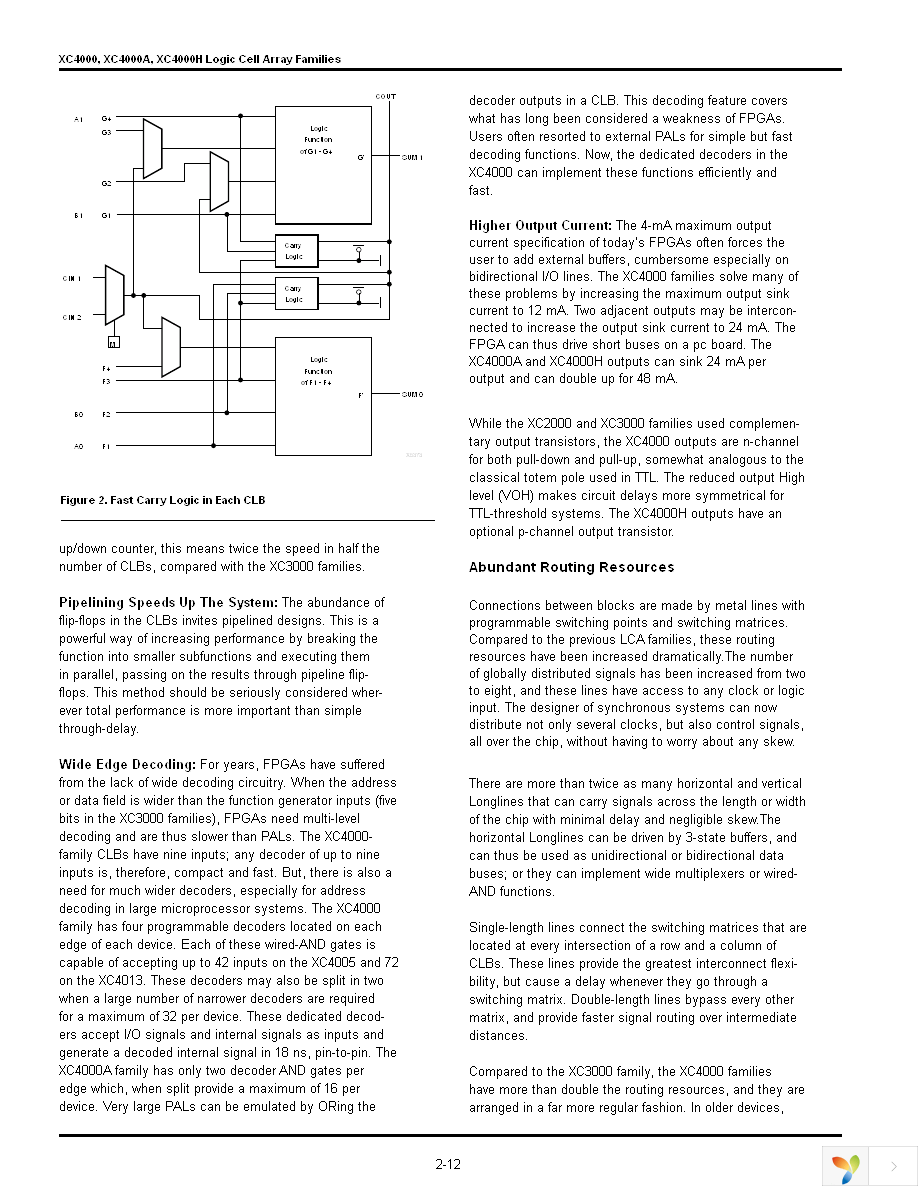 XC4008-5PQ208C Page 6