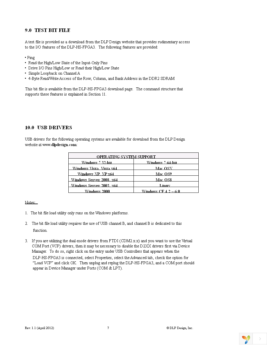 DLP-HS-FPGA3 Page 7
