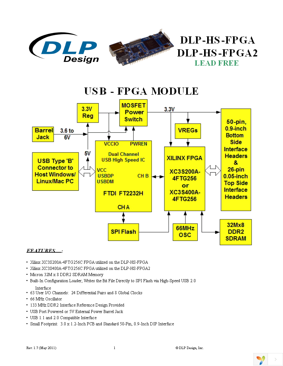 DLP-HS-FPGA2 Page 1