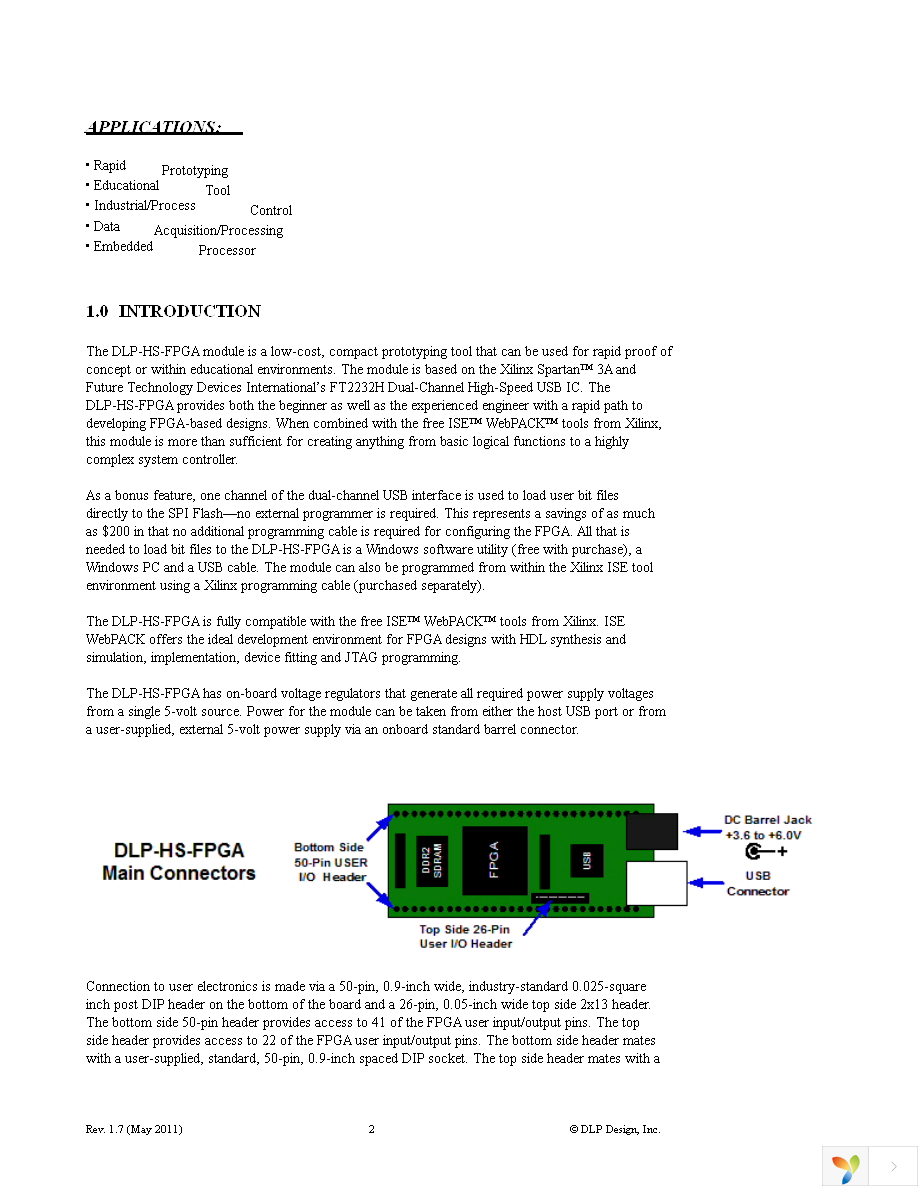 DLP-HS-FPGA2 Page 2