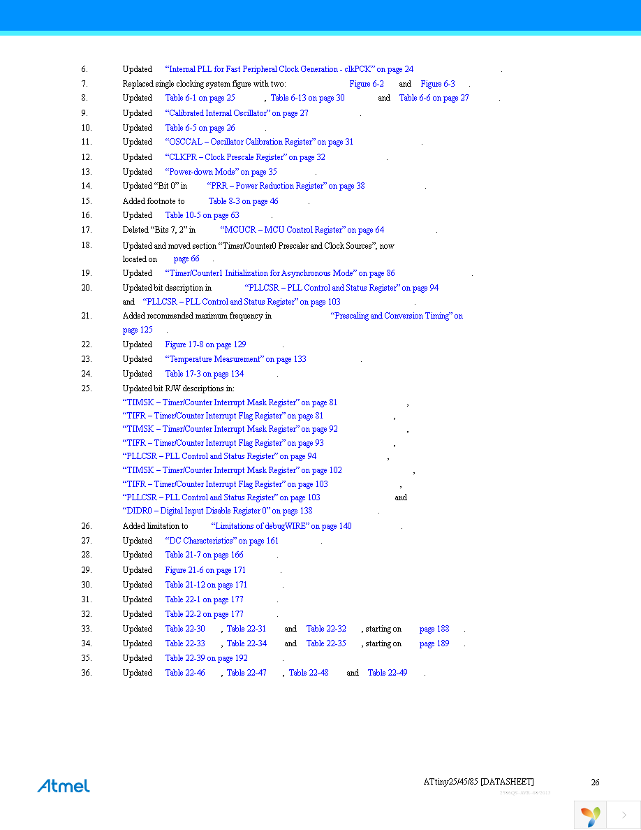 ATTINY25-20SUR Page 26