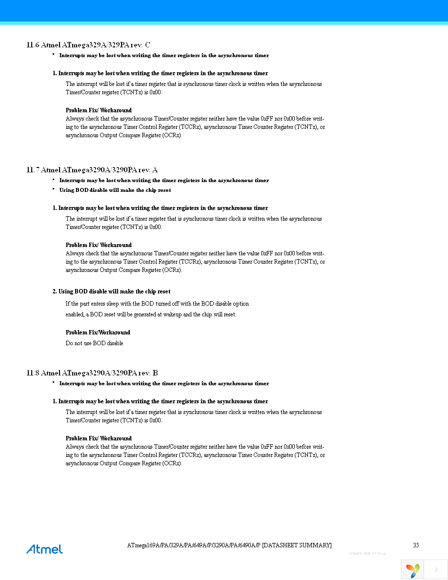 ATMEGA649A-AU Page 35