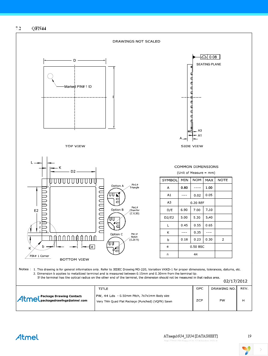 ATMEGA32U4RC-MU Page 19