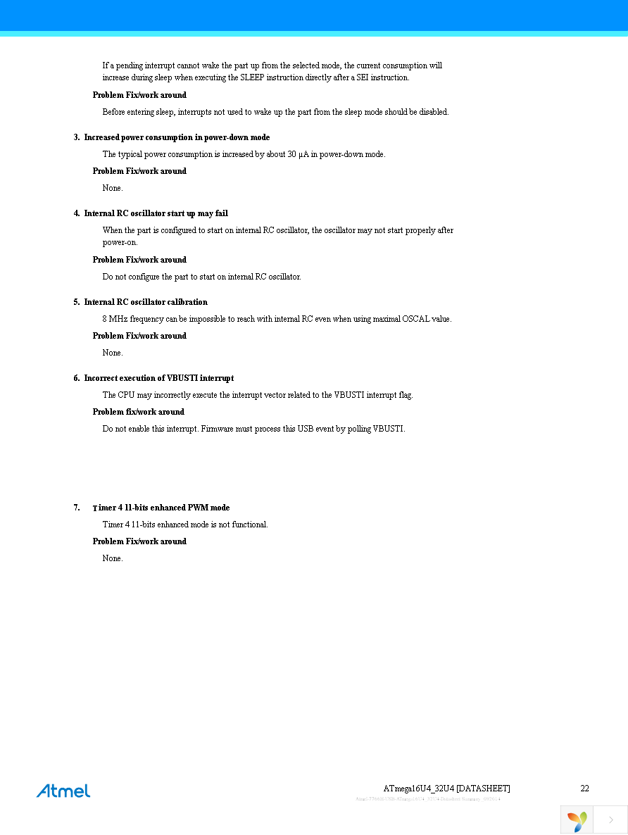 ATMEGA32U4RC-MU Page 22