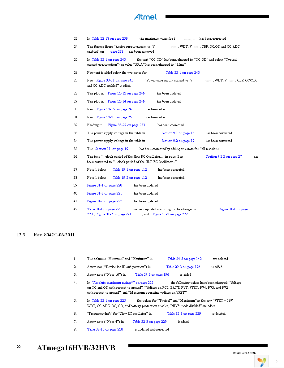 ATMEGA32HVB-8X3 Page 22