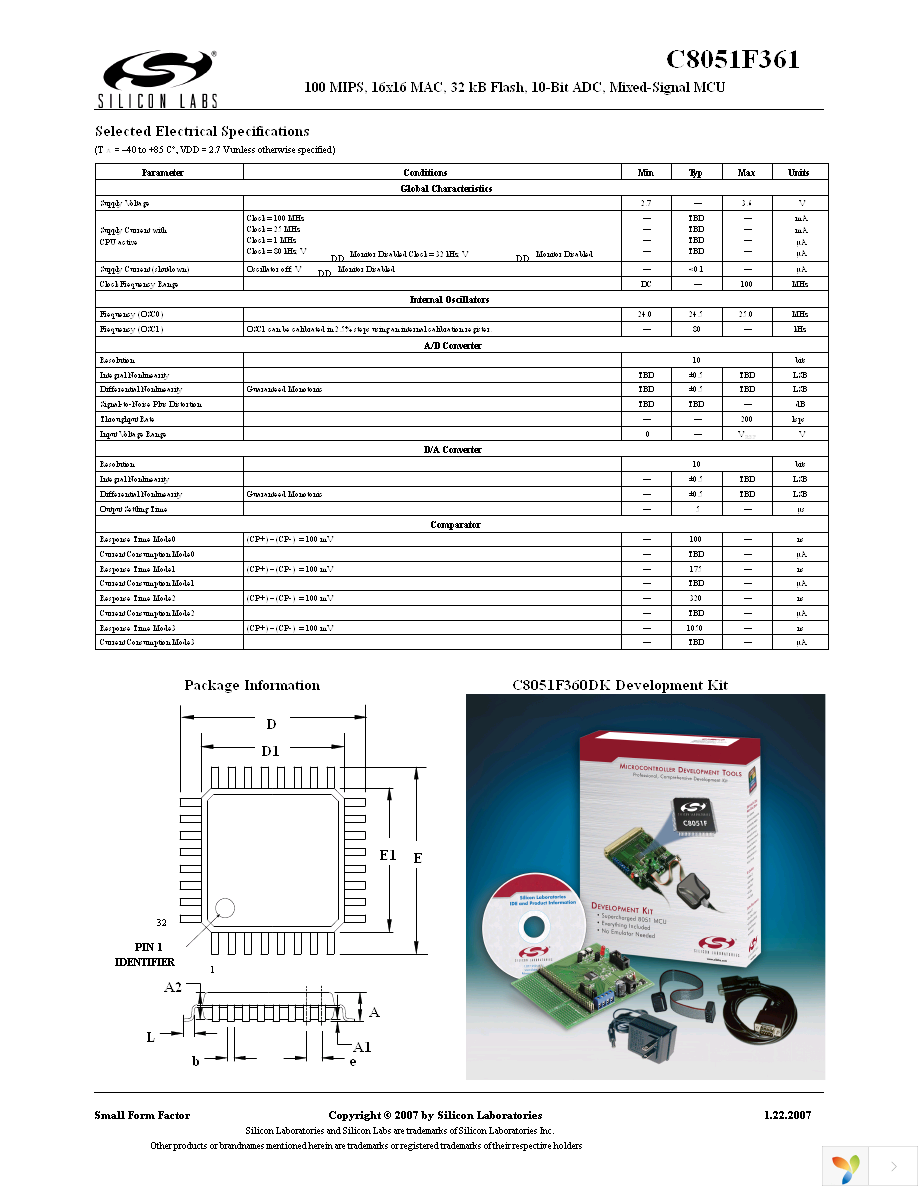 C8051F361-GQ Page 2