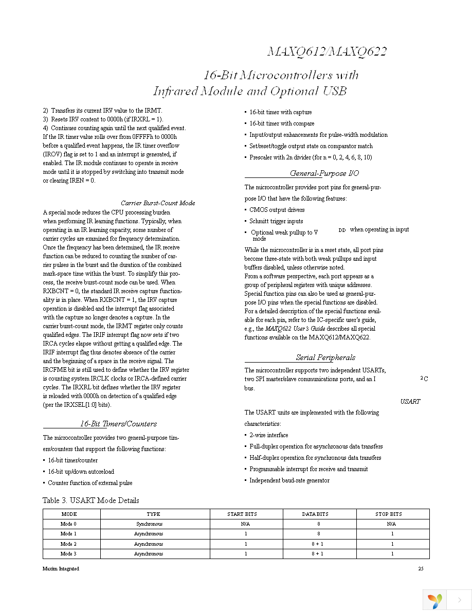 MAXQ622G-0000+ Page 25